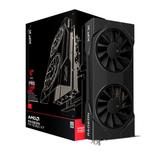 Placa de Vídeo XFX AMD Radeon RX9060XT SWIFT OC GAMING EDITION, 8GB GDDR6, 128Bits, 1x HDMI 2x DisplayPort, RX-96TSW8GBQ RX-96TSW8, Preto