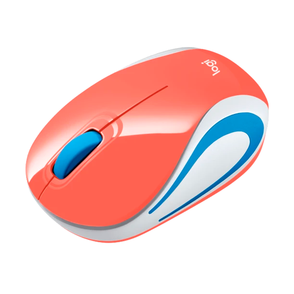 MOUSE LOGITECH M187 WIRELESS CORAL - Imagem 3