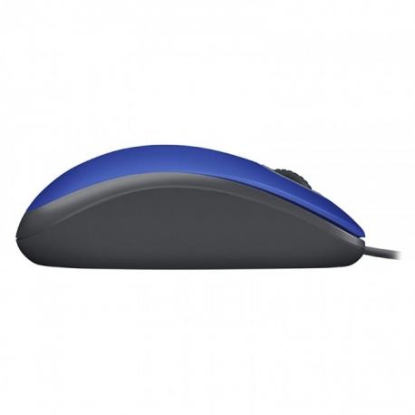 MOUSE LOGITECH M110 SILENT OPTICO USB BLUE - Imagem 4