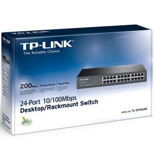 HUB SWITCH TP-LINK 24P TL-SF1024D 10/100MBPS