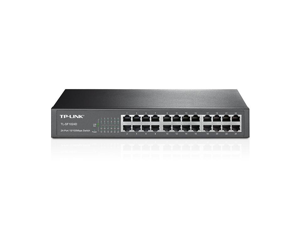 HUB SWITCH TP-LINK 24P TL-SF1024D 10/100MBPS - Imagem 2
