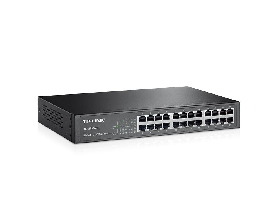 HUB SWITCH TP-LINK 24P TL-SF1024D 10/100MBPS - Imagem 3