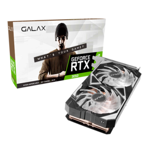 Placa de Vídeo GALAX GeForce RTX3050 1-CLICK OC DUAL, 6GB GDDR6, 96Bits, 1x HDMI 3x DisplayPort, 35NRLDHP90DV