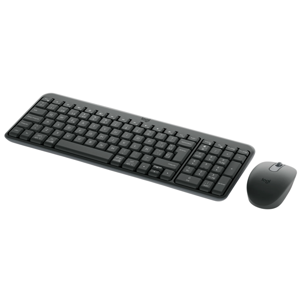 TECLADO+MOUSE LOGITECH MK250 920-013513 GRAPHITE ESP - Imagem 2