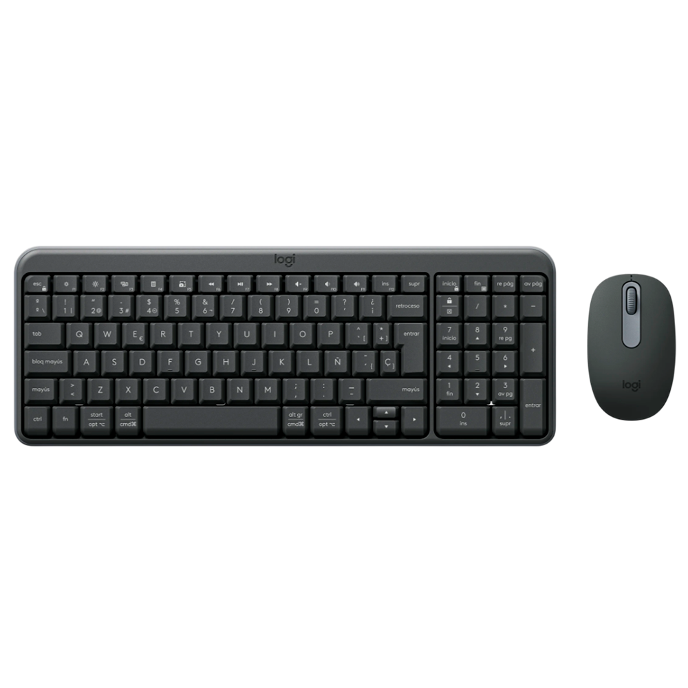 TECLADO+MOUSE LOGITECH MK250 920-013513 GRAPHITE ESP
