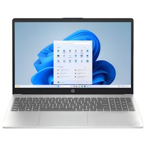Notebook HP 15-FC0146DX, AMD Ryzen 5 7520U 2.80HZ (4.30GHZ), 8GB RAM, 512GB SSD, Tela 15.6" Touch Full HD (1920 x 1080)IPS, Windows 11 Home, Inglês, Prata