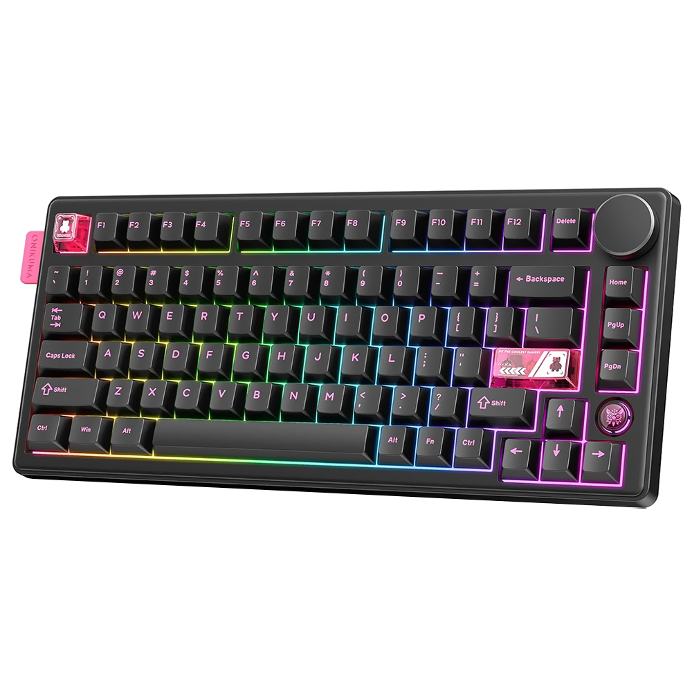 TECLADO ONIKUMA MT706 MECANICO C/CABO US-C RGB BLK - Imagem 3