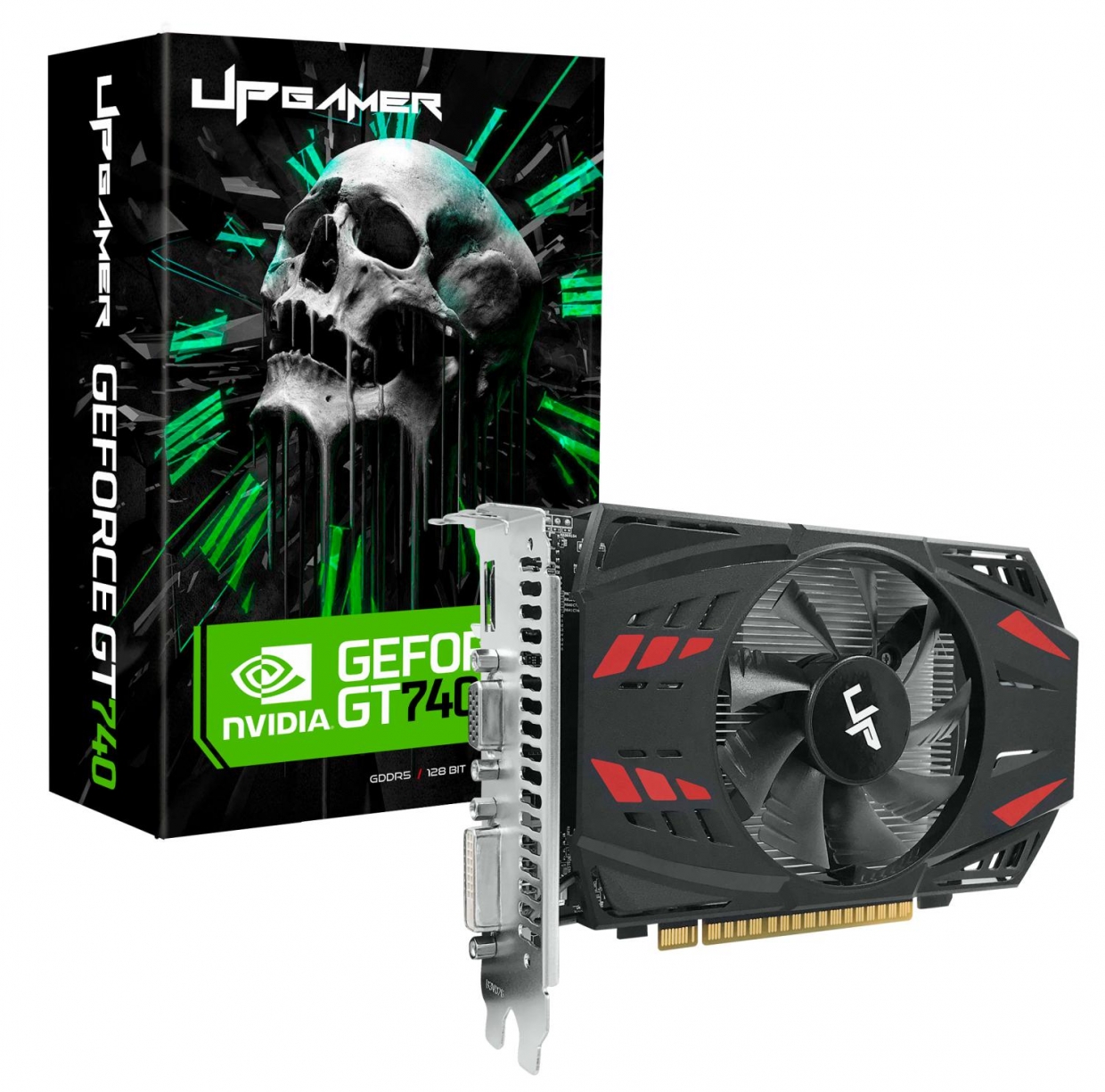 PC Montado UP Gamer Cronos, Intel Core i7 2600 3.8GHz, 16GB DDR3 1600MHz, SSD 480GB, Placa Mãe B75M, Placa de Vídeo GT740 2GB, Fonte 400W, Cooler Processador, Teclado, Mouse, Fans ARGB - Imagem 6