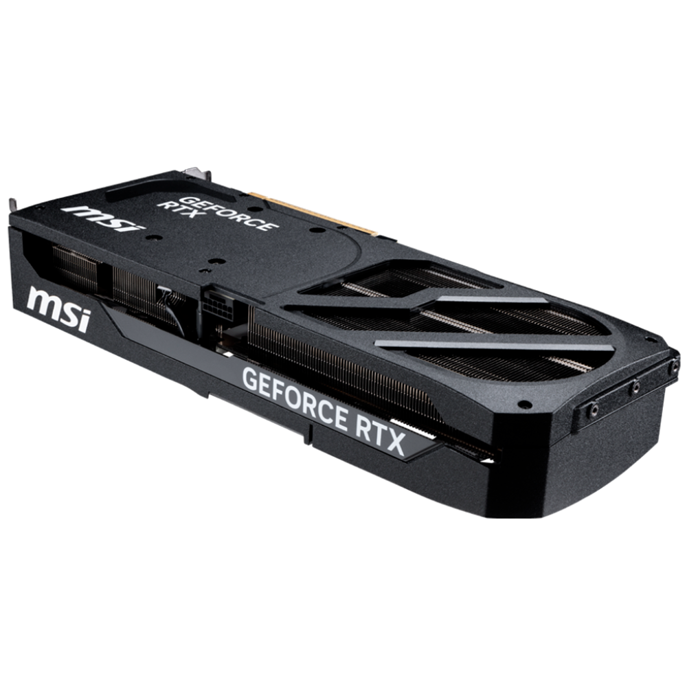 Placa de Vídeo MSI GeForce RTX5070 SHADOW 3X OC, 12GB GDDR7, 192Bits, 1x HDMI 3x DisplayPort, 912-V532-242 GDDR7, Preto - Imagem 3