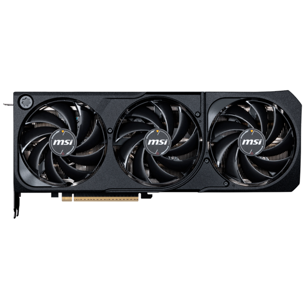 Placa de Vídeo MSI GeForce RTX5070 SHADOW 3X OC, 12GB GDDR7, 192Bits, 1x HDMI 3x DisplayPort, 912-V532-242 GDDR7, Preto - Imagem 4