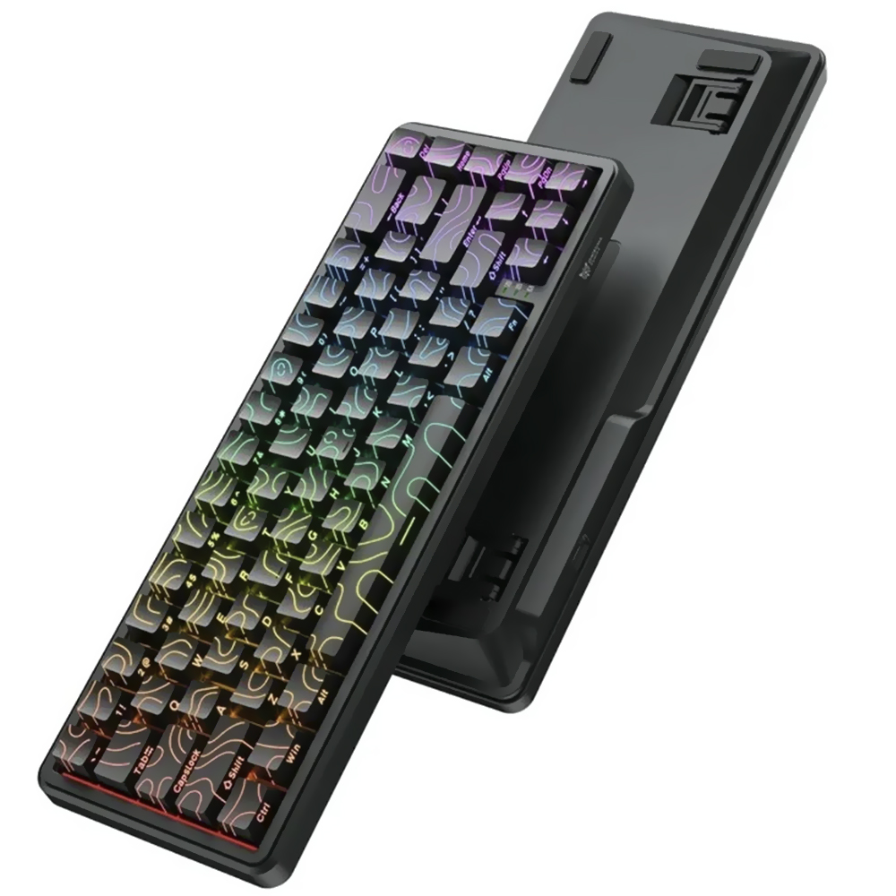 TECLADO ONIKUMA G67 MAGNETICO USB-C RGB BLACK - Imagem 2
