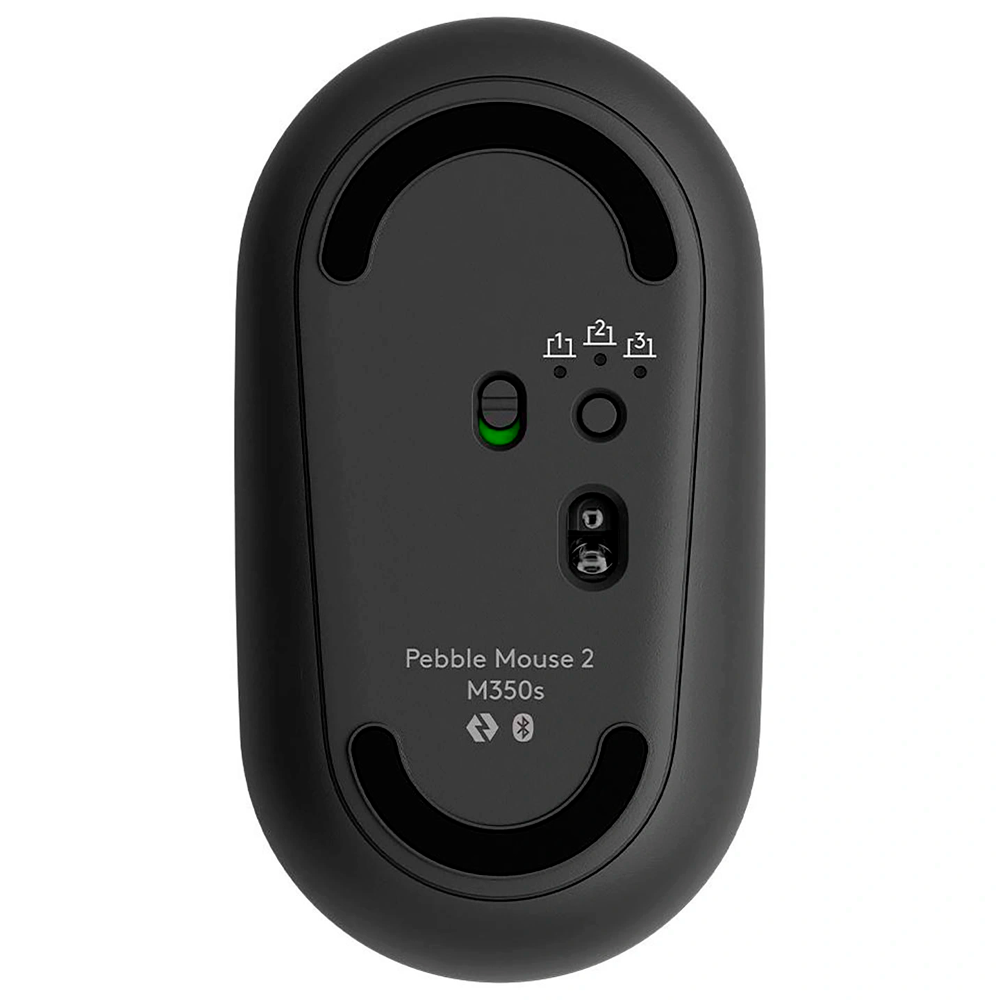 MOUSE LOGITECH M350S 910-007049 BLACK - Imagem 3