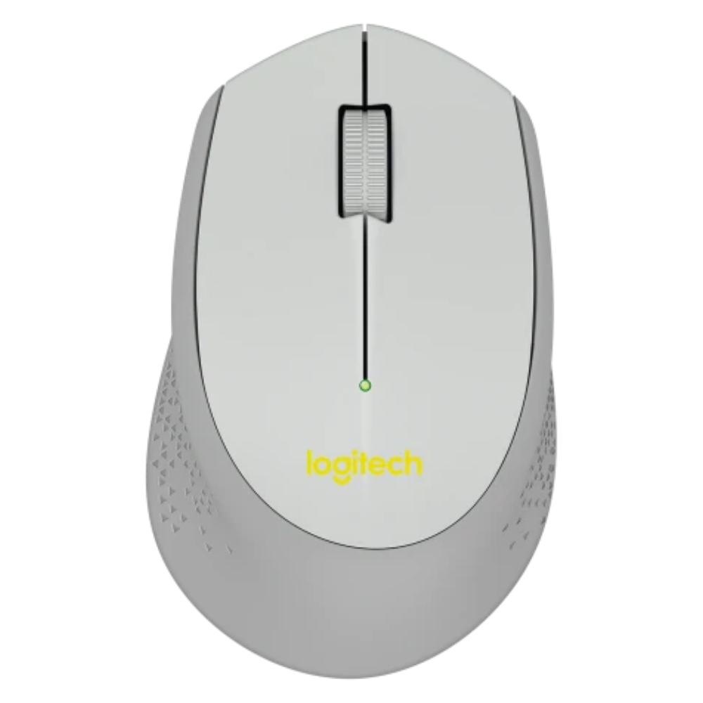 MOUSE LOGITECH M280 WIRELESS CINZA/AMARELO - Imagem 3