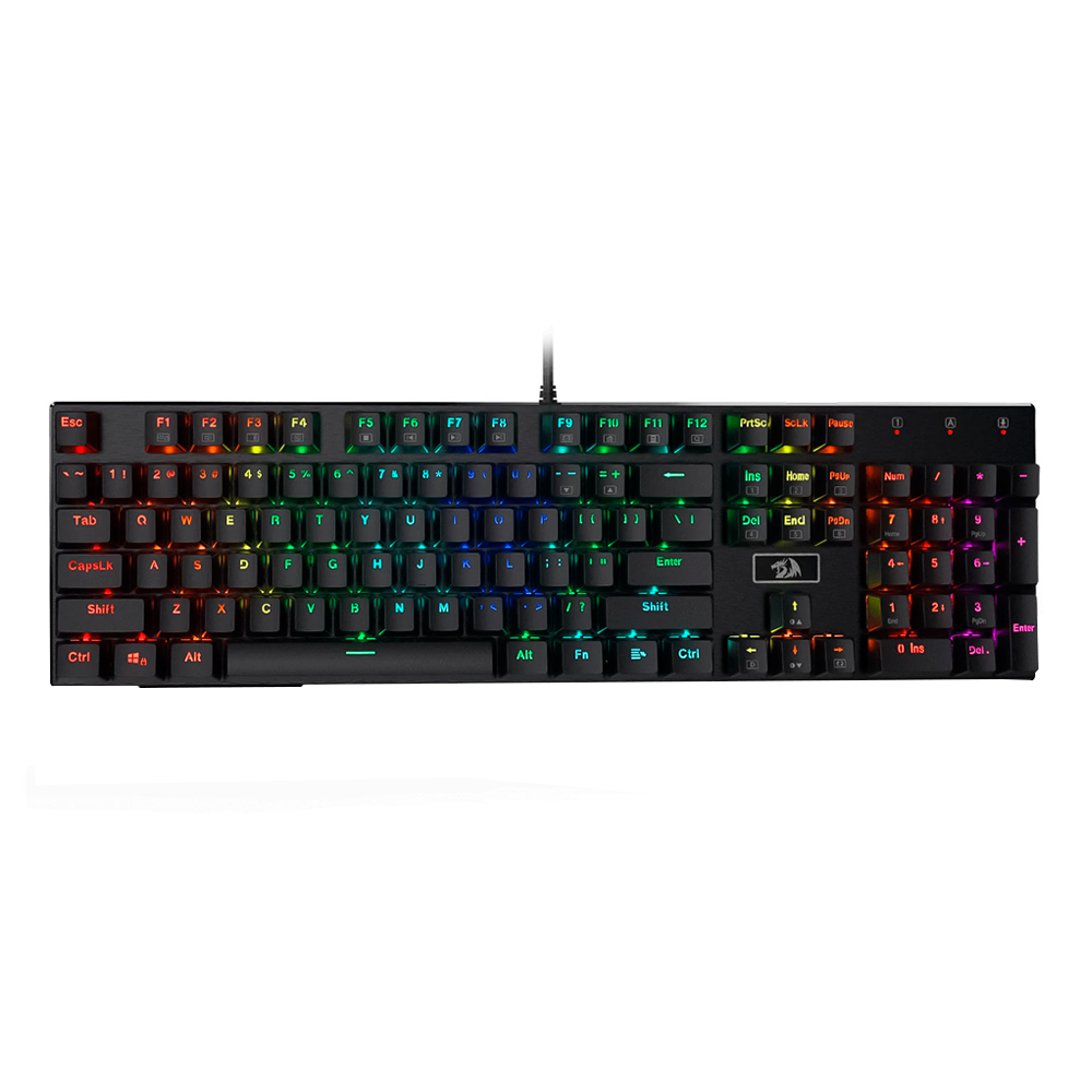 TECLADO REDRAGON K556RGB DEVARAJAS MECANICO RGB