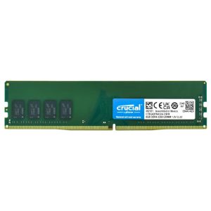 Memória Crucial, DDR4 8GB (1x8GB), 3200MHz, CT8G4DFRA32A, Green