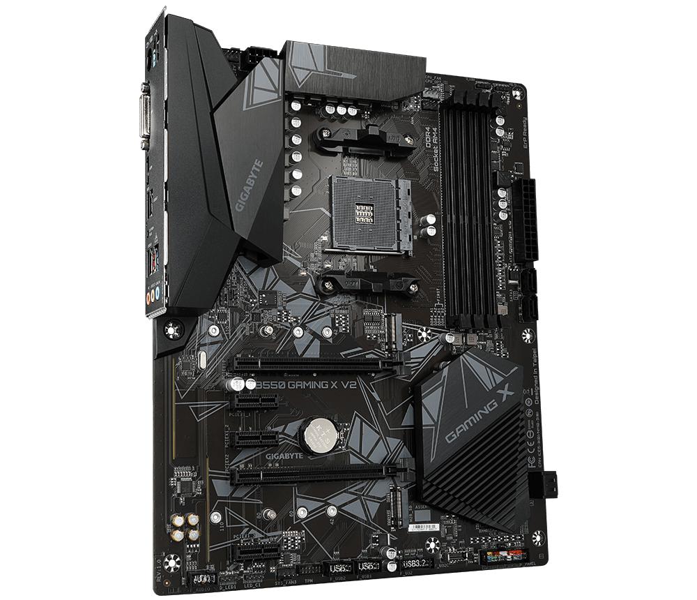 MB AM4 GIGABYTE B550 GAMING X V2 HDI/DVI/M.2 - Imagem 2