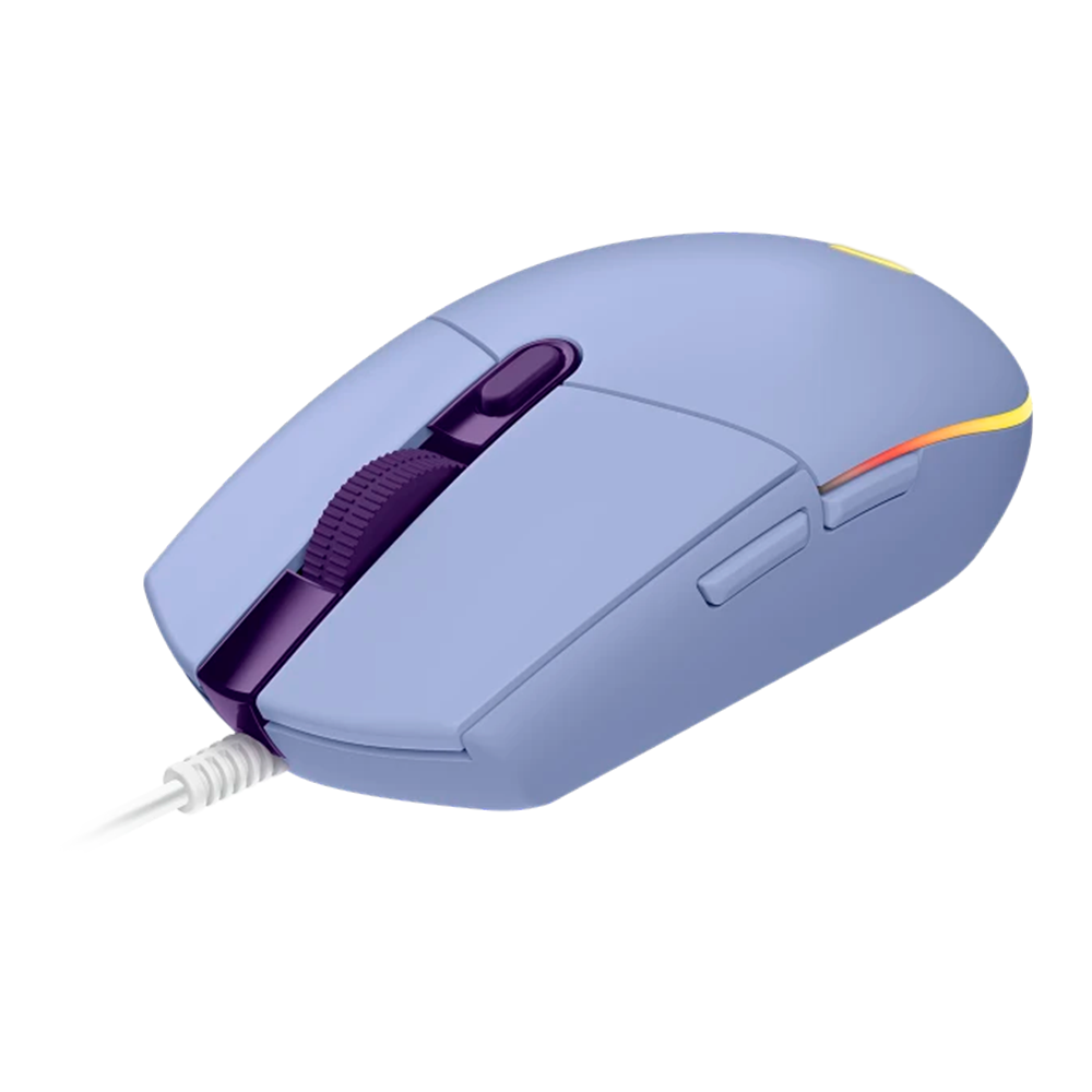MOUSE LOGITECH G203 RGB LIGHTSYNC 910-005852 ROXO - Imagem 2
