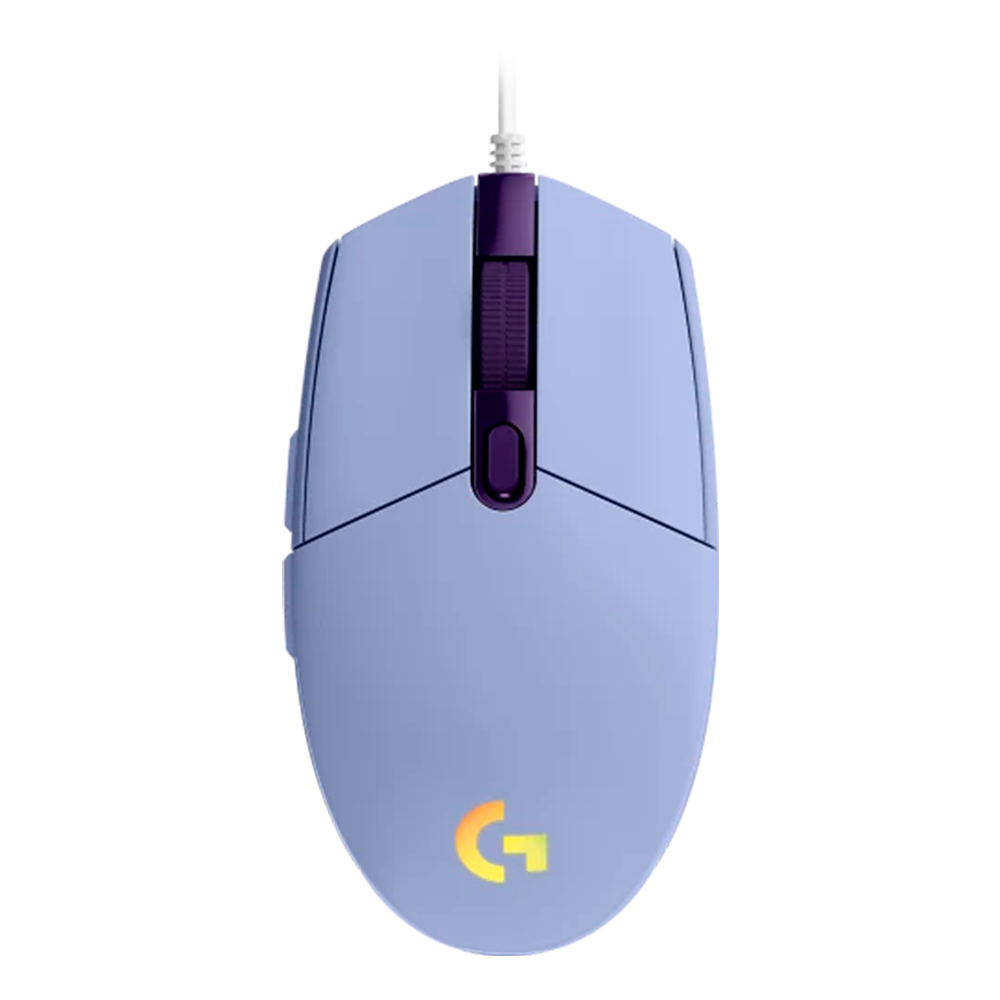 MOUSE LOGITECH G203 RGB LIGHTSYNC 910-005852 ROXO