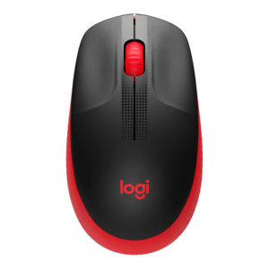 MOUSE LOGITECH M190 WIRELESS 910-005904 BLK/RED