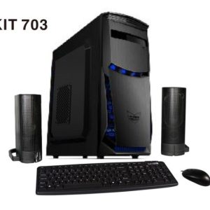 GABINETE KIT SATE K703 PORTUGUES PRETO ATX