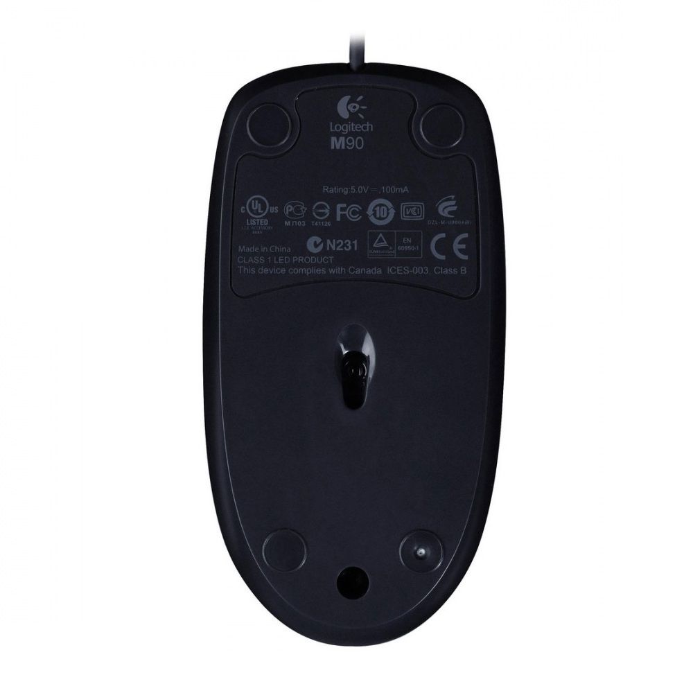 MOUSE LOGITECH M90 MIDNIGHT 910-004053 PRETO 910-004053 - Imagem 2