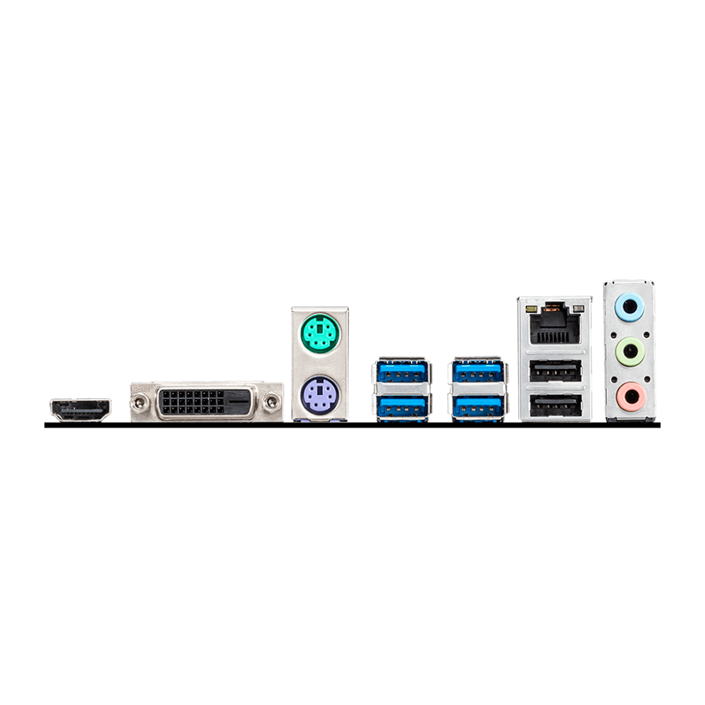 MB AM4 MSI A520M-A PRO DVI/HDMI/M.2 - Imagem 2