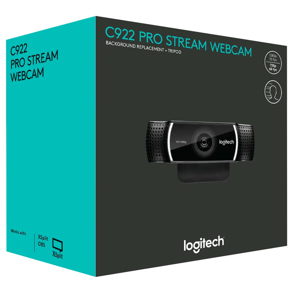 Webcam Logitech C922 Pro, HD Stream, Full HD 1080P, USB, 960-001087 - Imagem 2