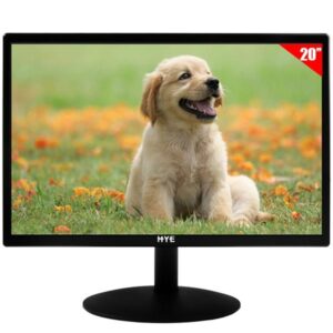 Monitor HYE HY20WFNC 20" HD (1440 x 900), 5ms, 60Hz, 1xHDMI, 1xVGA (D-Sub), Preto
