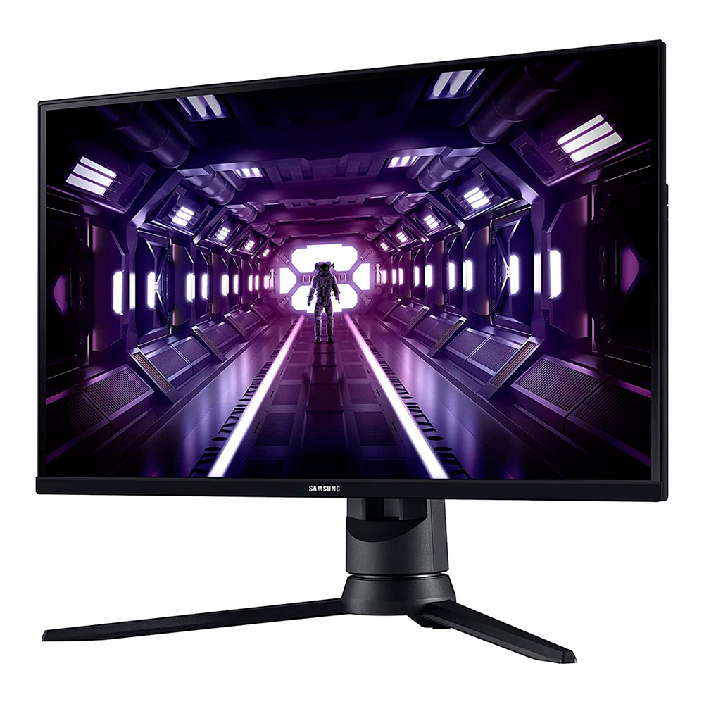 Monitor Samsung Gaming Odyssey G3 LF24G35TFWLXZP 24" Full HD (1920 x 1080), 144HZ, 1ms, 1xHDMI 2.0, 1xDisplayPort 1.2, 1xVGA (D-Sub), 1xConector de Audio, AMD FreeSync Premium, Preto - Imagem 2
