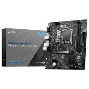 MB 1700 MSI PRO H610M-G DDR4 HDMI/DP/VGA/M.2/USB3.2