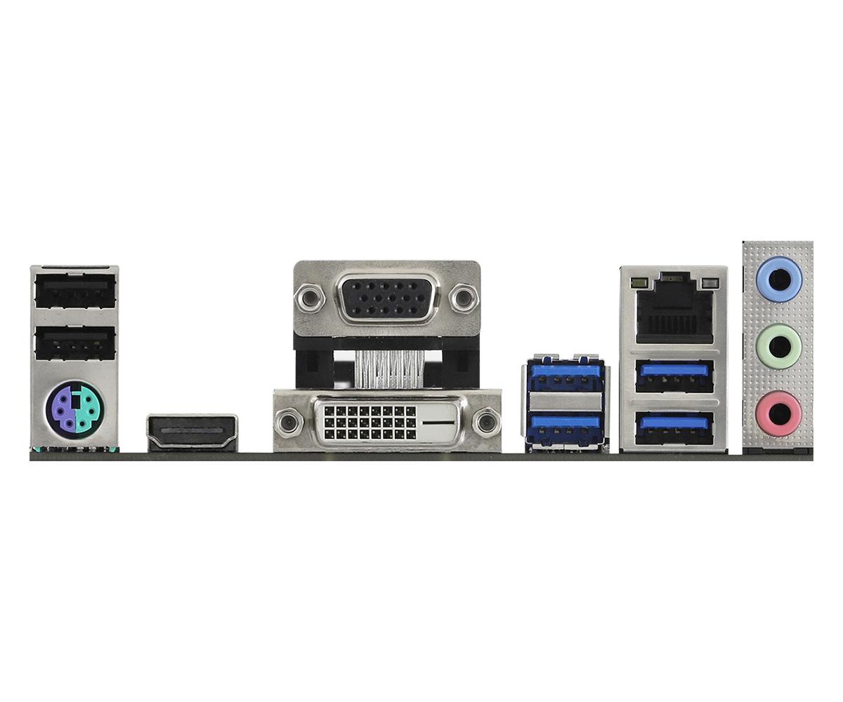 MB AM4 ASROCK A520M-HDV HDMI/DVI/VGA - Imagem 2
