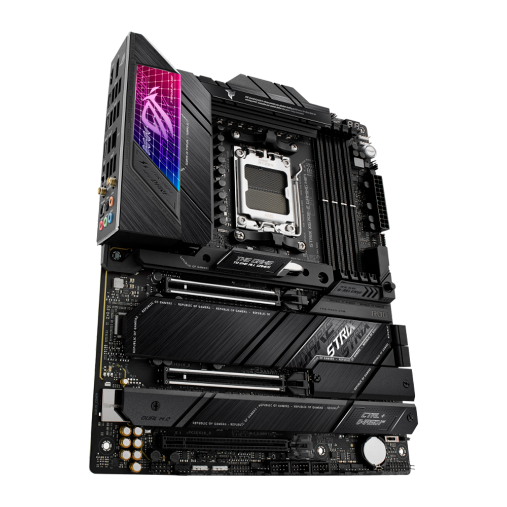 MB AM5 ASUS X670E-E GAMING ROG STRIX WIFI/DDR5 HDMI/DP/2USB-C 4M.2 - Imagem 3