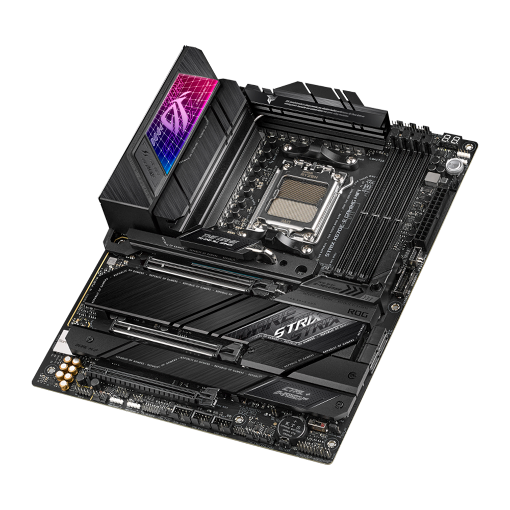 MB AM5 ASUS X670E-E GAMING ROG STRIX WIFI/DDR5 HDMI/DP/2USB-C 4M.2 - Imagem 4