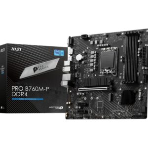 MB 1700 MSI B760M-P PRO DDR4 HDMI/DP
