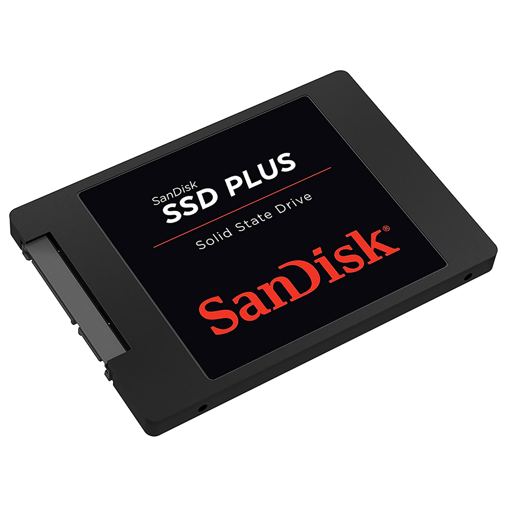 SSD Sandisk Plus, 2TB, 2.5", SATA 3, Leitura 545MB/s, Gravação 450MB/s, SDSSDA-2T00-G26 - Imagem 2