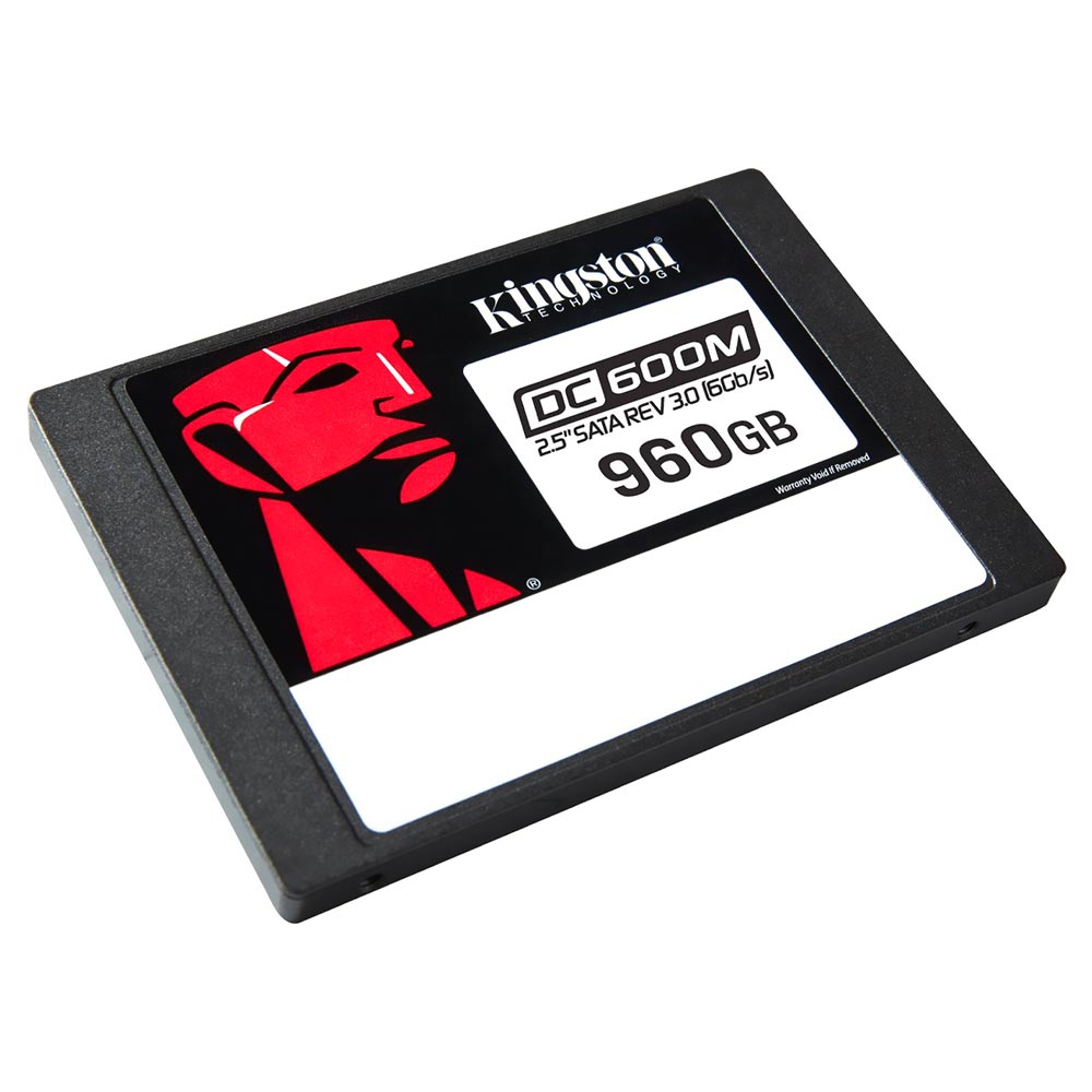 SSD Kingston DC600M, 960GB, 2.5", SATA 3, Leitura 560MB/s, Gravação 530MB/s, SEDC600M/960G, p/Servidor - Imagem 2