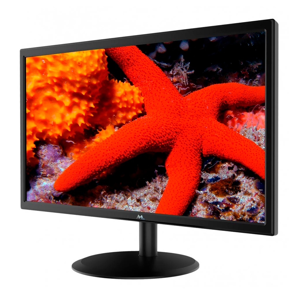 Monitor MTEK MS20NHT 20" HD+ (1600 x 900), 5ms, 60Hz, 1xHDMI, 1xVGA (D-Sub), Preto - Imagem 2