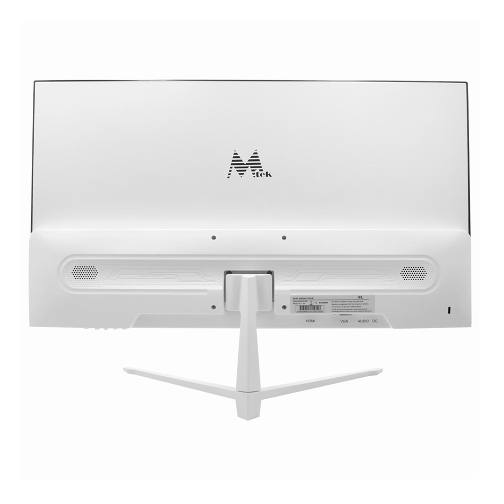 Monitor Mtek MS22SFV100P-W 22" Full HD (1920 x 1080), 5ms, 100Hz, 1xHDMI, 1xVGA (D-Sub), Branco - Imagem 2
