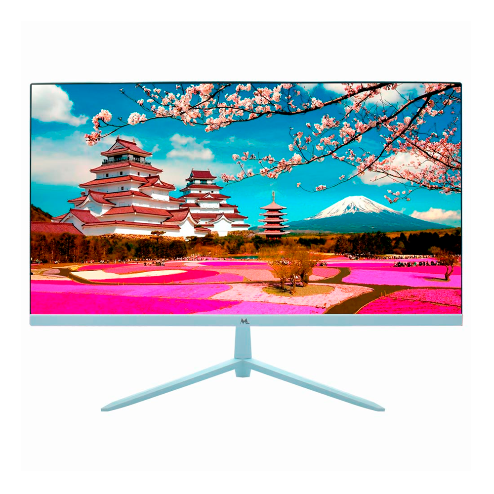 Monitor Mtek MS22SFV100P-W 22" Full HD (1920 x 1080), 5ms, 100Hz, 1xHDMI, 1xVGA (D-Sub), Branco