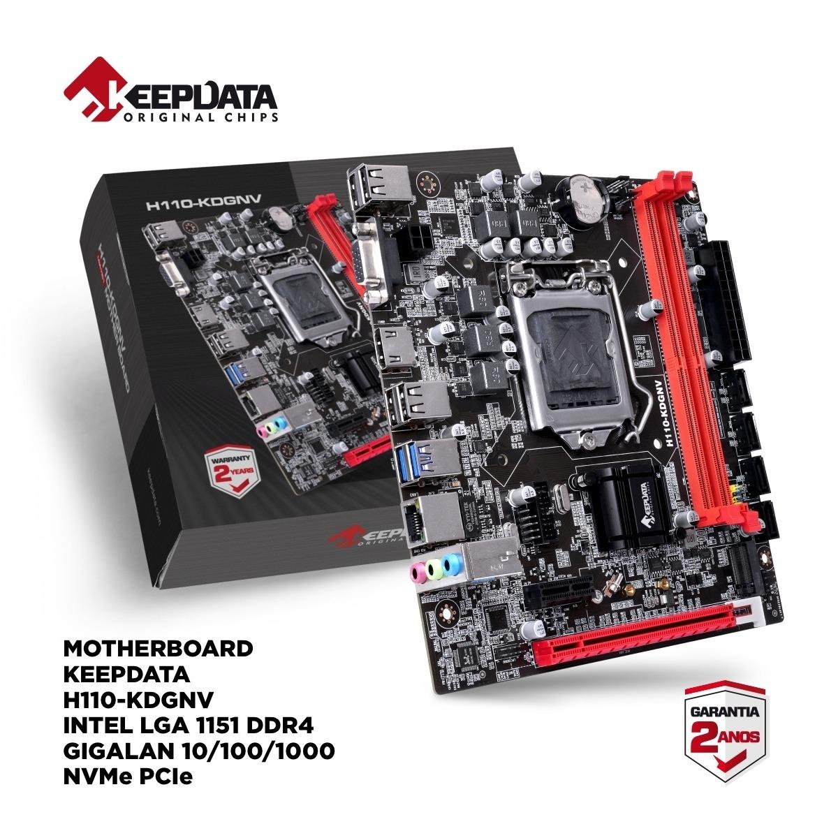MB 1151 KEEPDATA H110-KDGNV DDR4/HDMI/VGA/M.2