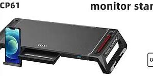 SUPORTE P/ MONITOR SATE A-CP61 USB PRETO *G