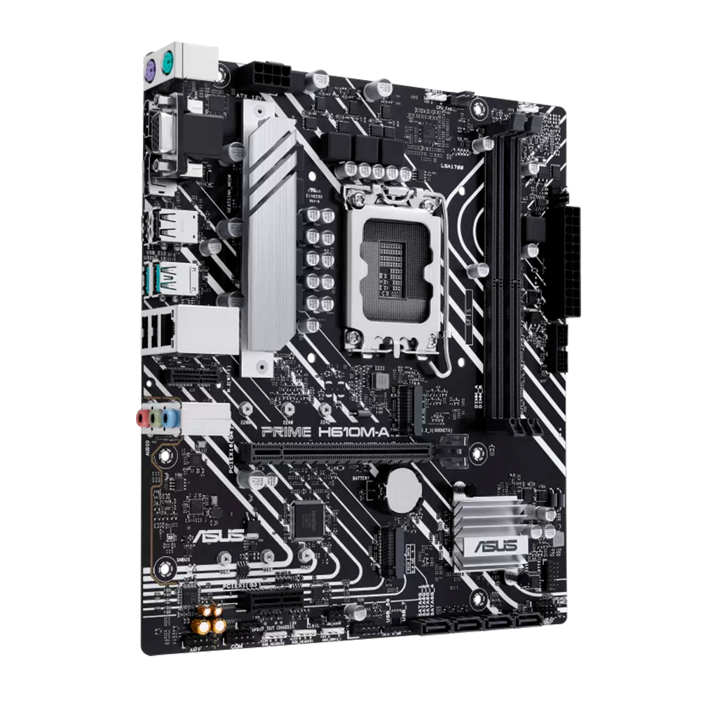 MB 1700 ASUS H610M-A PRIME DDR5/HDMI/DP/USB3.2 - Imagem 4