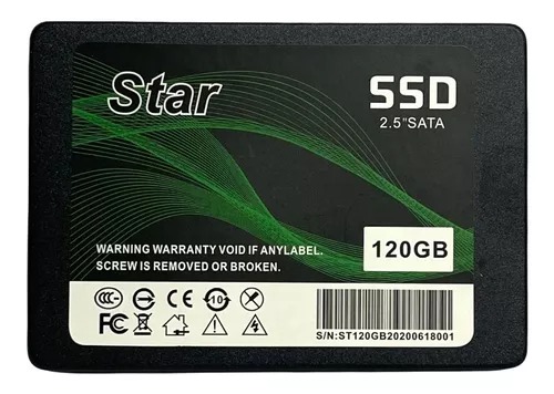 SSD Star 120GB 2.5" SATA 3 ST-400 530/430 MB/s - Imagem 2