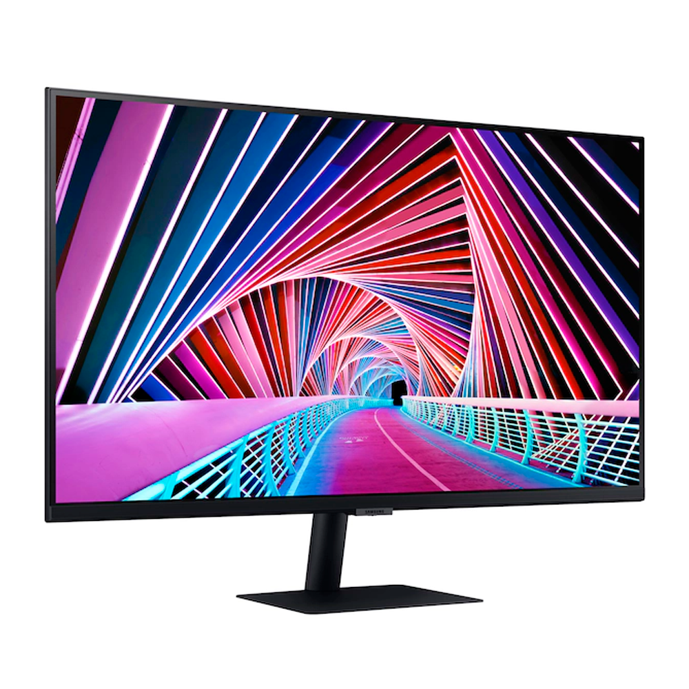 Monitor Samsung ViewFinity S70A LS27A700NWNXZA Curvo 27" 4K UHD (3840x2160), 5ms, 60HZ, IPS, 1xHDMI 2.0, 1xDisplayPort 1.2, 1xUSB-A, Preto - Imagem 2