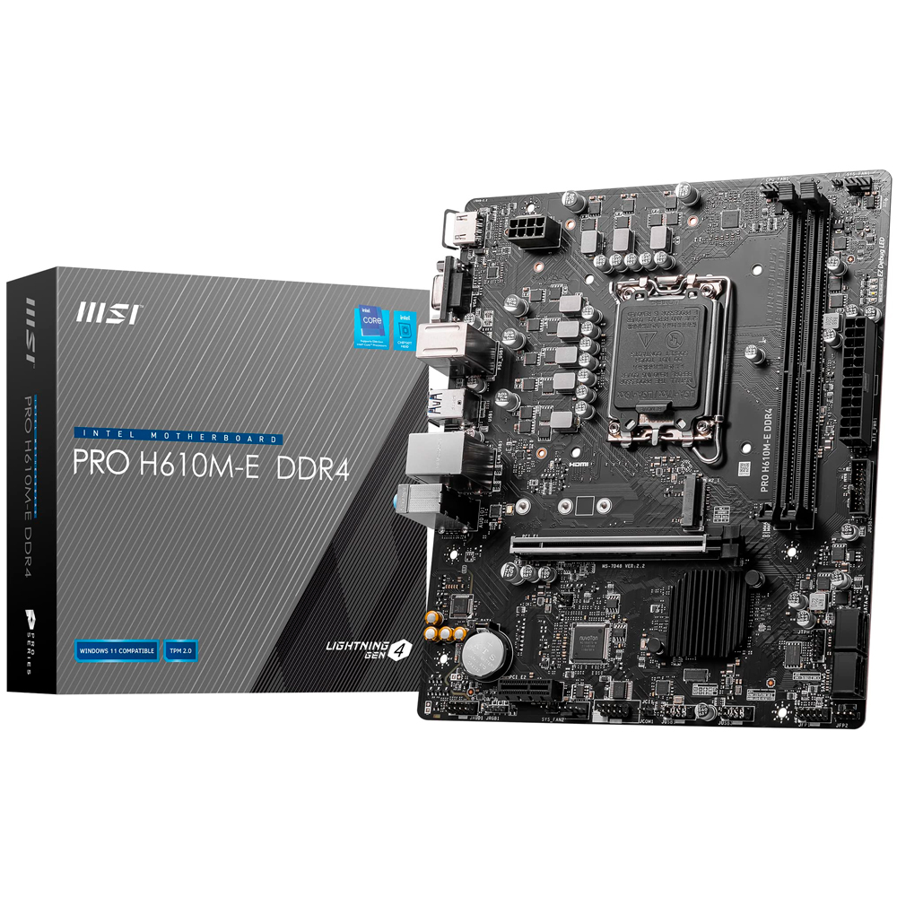MB 1700 MSI H610M-S PRO DDR4/HDMI/USB3.2