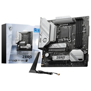 MB 1700 MSI B760M PROJECT ZERO DDR5/WIFI6E/BT 5.3