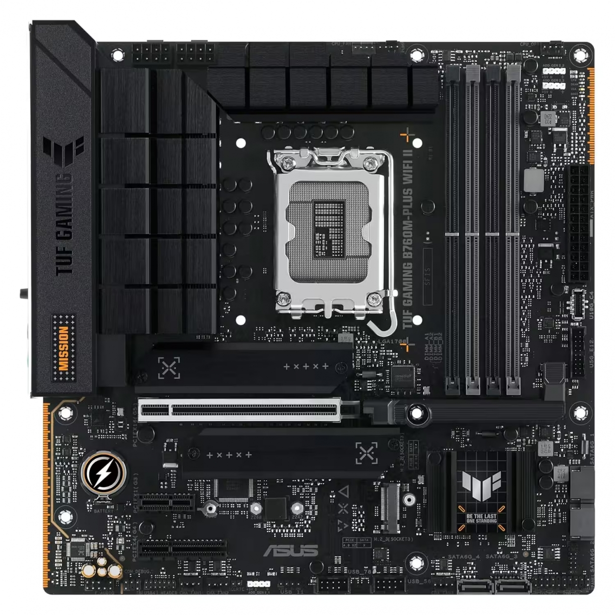 MB 1700 ASUS B760M-PLUS TUF GAMING WIFI II DDR5 HDMI/DP/USBC - Imagem 2
