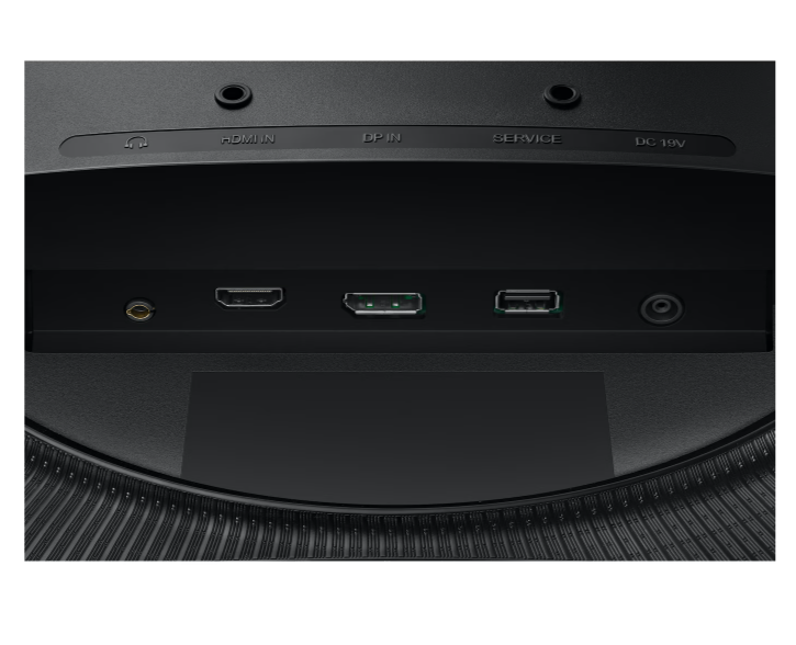 Monitor Samsung Gaming Odyssey G5 G55C LS27CG552ENXZA Curvo 27" 2K QHD (2560 x 1440), 1ms, 165Hz 1xHDMI 2.2, 1xDisplayPort 1.2, 1xConector de Audio, 1x USB-A, AMD FreeSync, Preto - Imagem 2