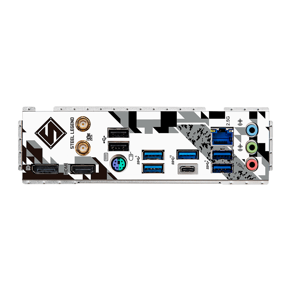 MB 1700 ASROCK B760M STEEL LEGEND WIFI6E/DDR5/HDMI - Imagem 2