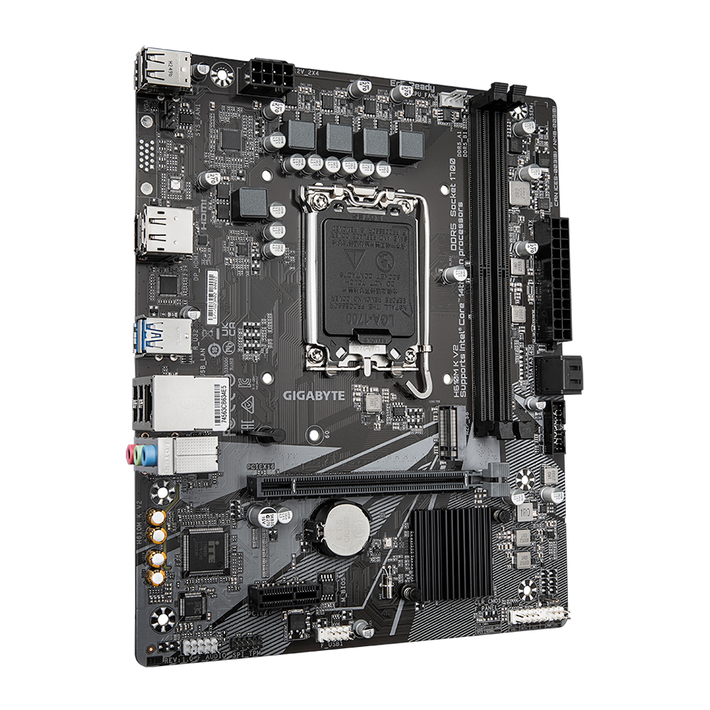 MB 1700 GIGABYTE H610M K V2 DDR5 HDMI/DP/M.2/MATX - Imagem 3